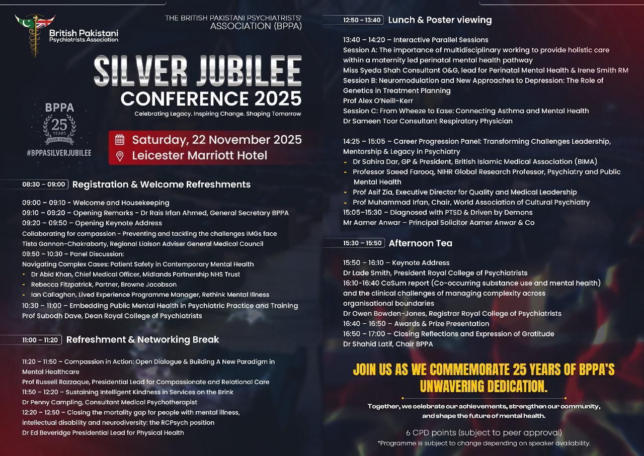 BPPA SILVER JUBILEE ANNUAL CONFERENCE 2025 event information